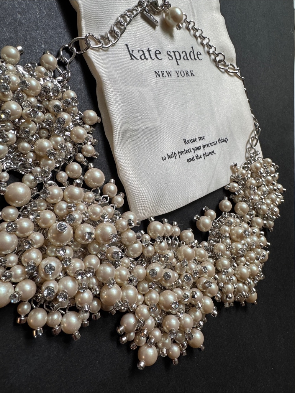 Kate Spade Pearl Bauble Necklace - Picture 3 of 8